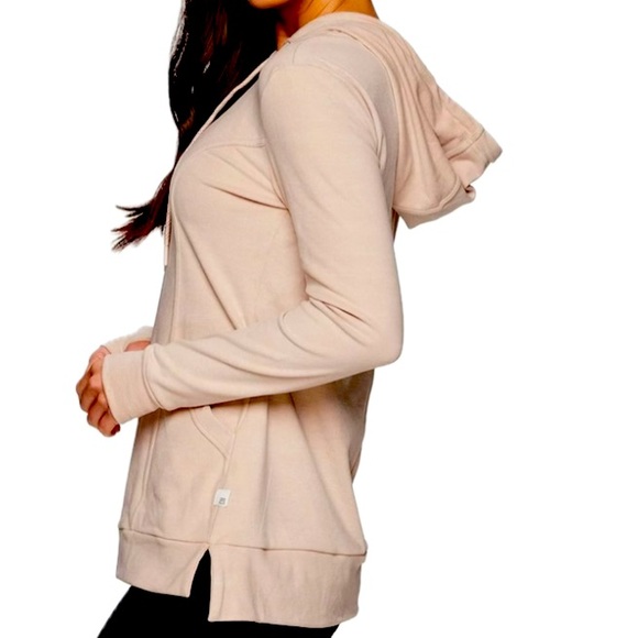 Avalanche Blush Pink Pullover Soft Micro Fleece Hoodie w Pockets Sz L NWOT - Picture 5 of 17